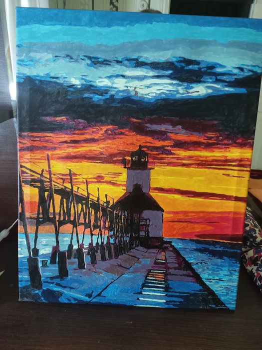 Продам картину маяк с Пирсом
