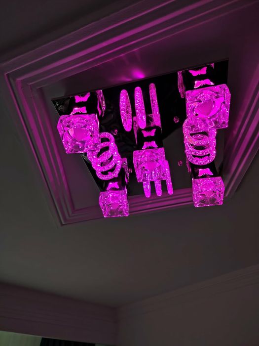 Lustre multicolor cristal!!