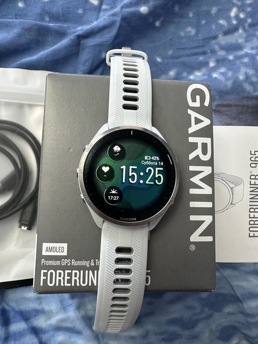 Продам Смарт-часы Garmin Forerunner 965 белый