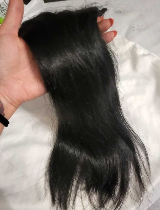 Естествена коса с клипс