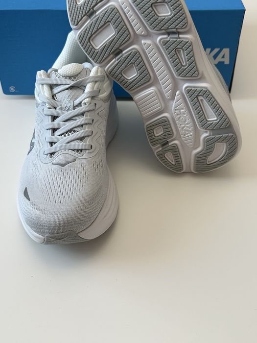 Adidasi Hoka Bondi 9 silver marimea 38