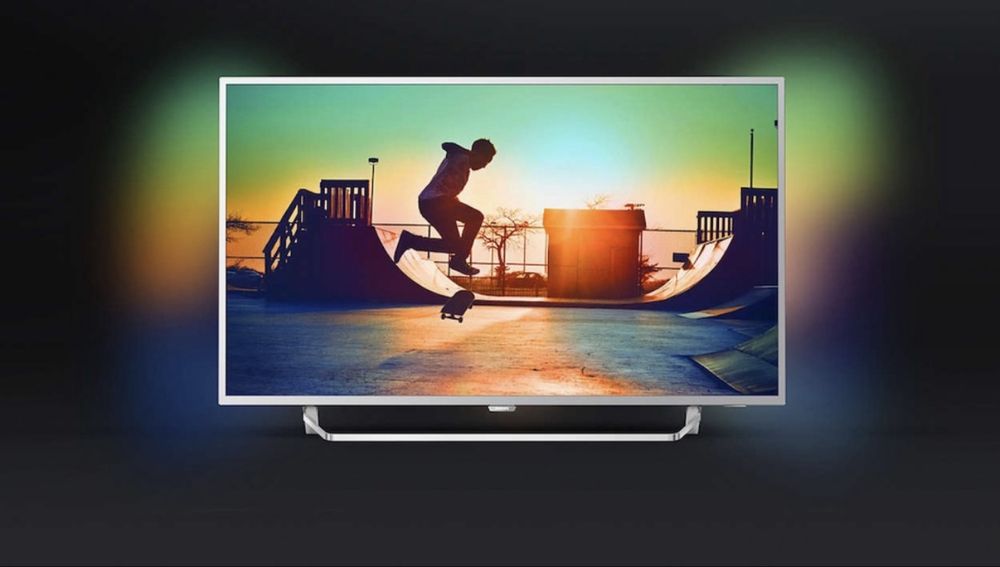 Philips Ambilight 108cm  4K Smart Android TV 43PUS6412/12 – Telecomandă QWERTY