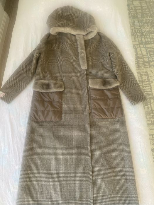 Пальто альпака новая