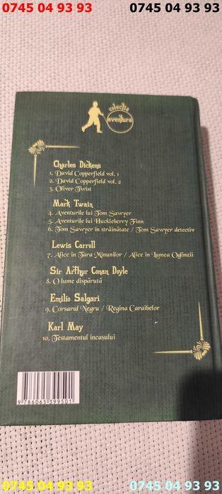 carte carti OLIVER TWIST charles dickens noua volumul 3