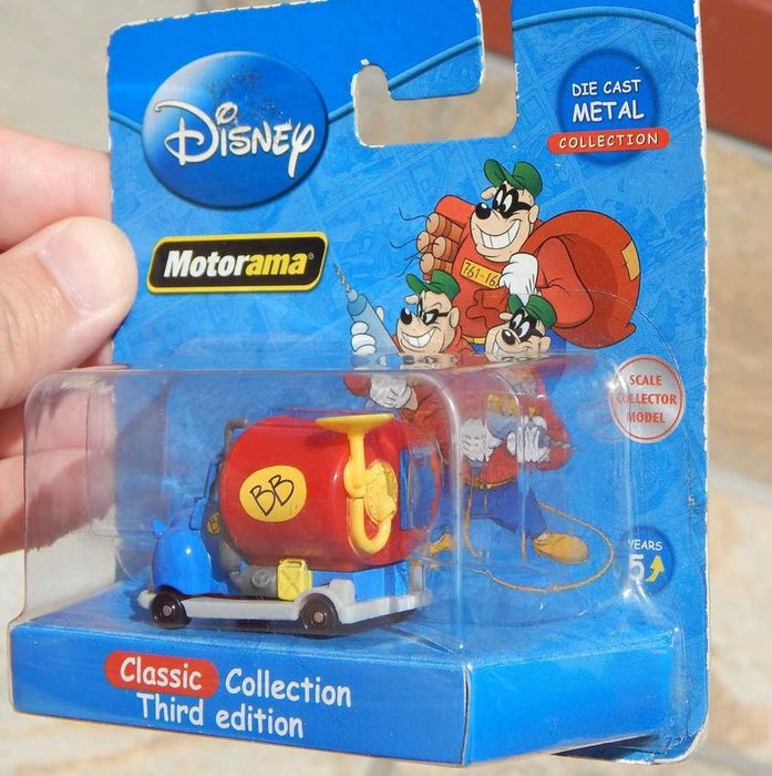 Macheta Beagle Boys Van Uncle Scrooge Enemies Disney Motorama 1:64