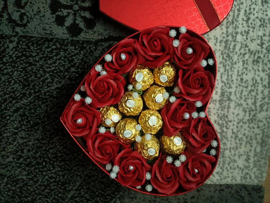 Buchet din trandafiri de săpun