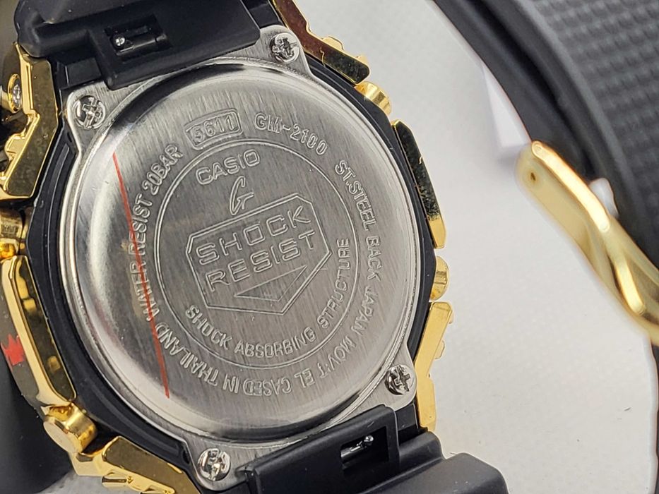 Ceas Casio G shock GM 2100g -1a9er, Gold-Black .Nou, Garantie 2 ani