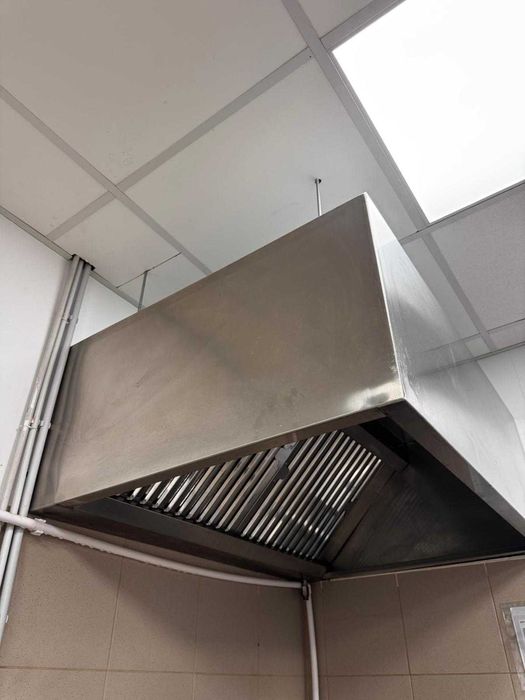 Hotă Inox 120cm + Automatizare LS G100 (Profesional)