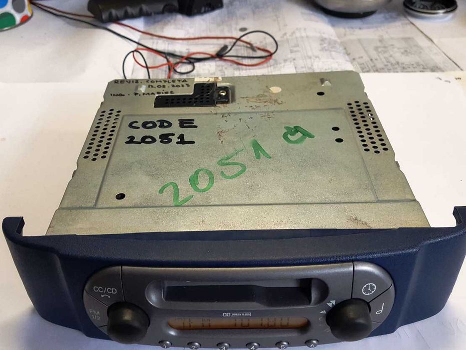 Radiocasetofon SMART Fortwo