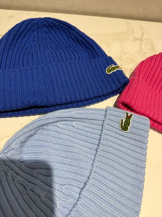 Шапки Lacoste унисекс