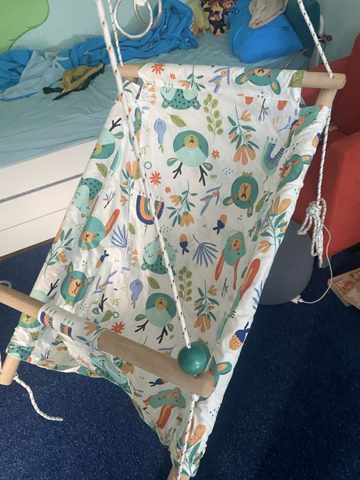 Детска люлка/шезлонг за градина ръчна изработка