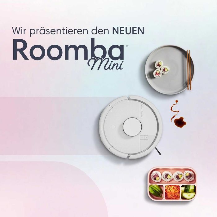 iRobot Roomba Mini робот прахосмукачка и моп + докинг станция AutoEmpty, 7000 Pa