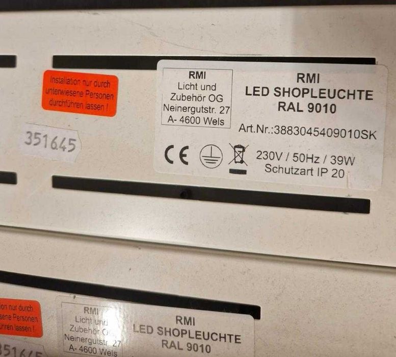 Vând neon led model industrial