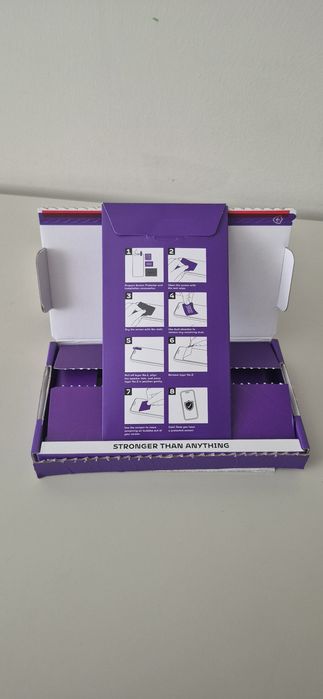 Mobilfox калъф за телефон с протектор, ултра здрав за Samsung S24