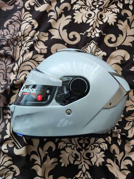Каска за мотор Shark Spartan GT V2 - Blank Silver
