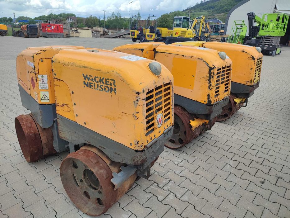 Cilindru vibro-compactor cu telecomanda Wacker Neuson RTK-SC3