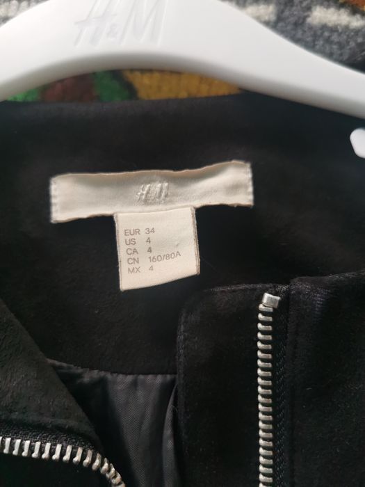 Geacă piele întoarsă damă