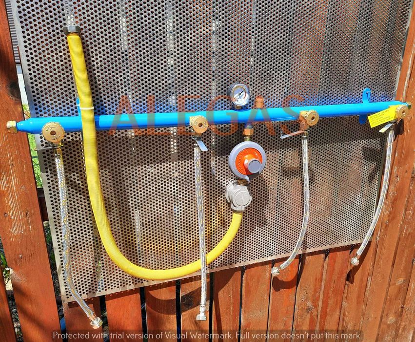 Kit cu 4 butelii GPL 80L pt centrala termica 21-28 KW pe GPL