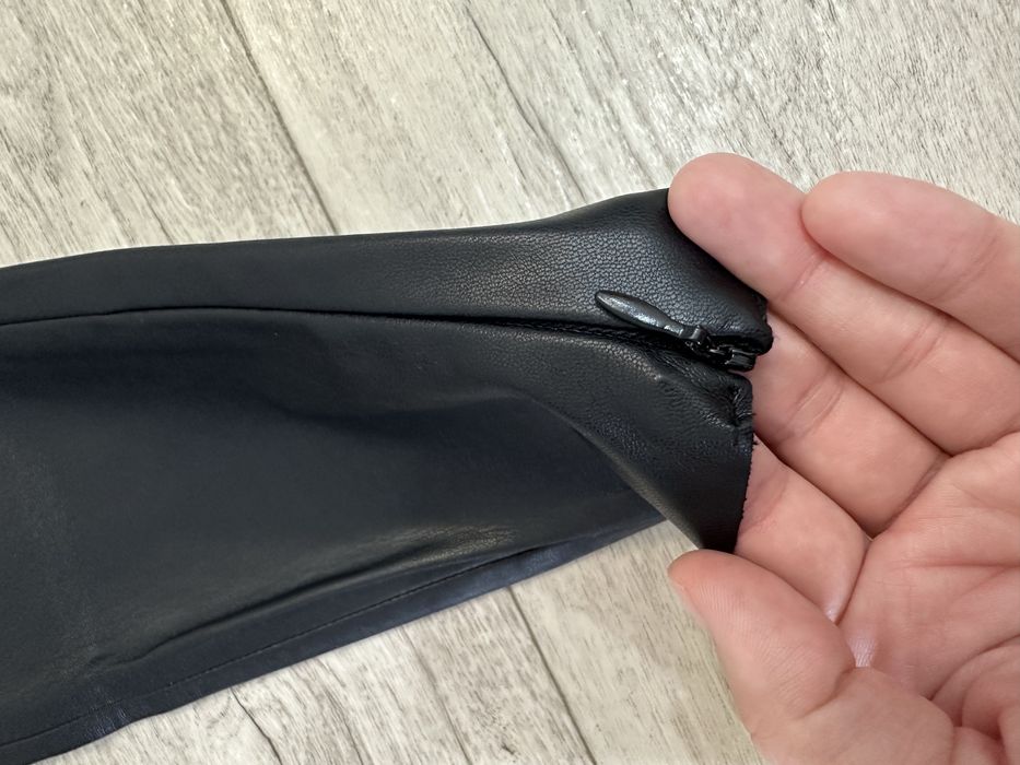 Брюки кож. Зам.  ZARA