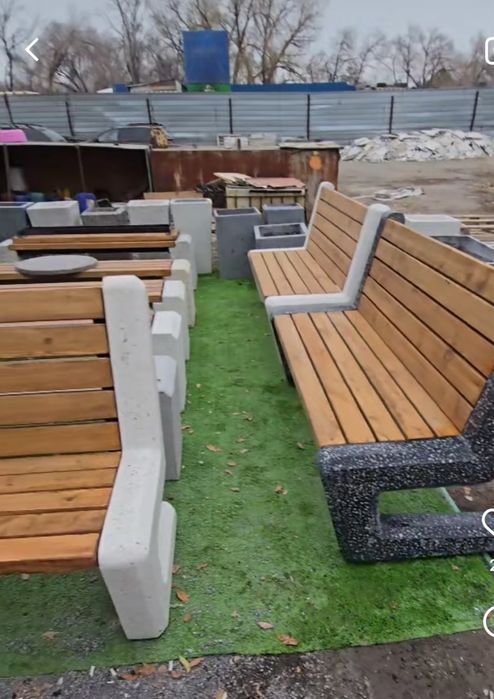 Урны, Скамейки мрамор