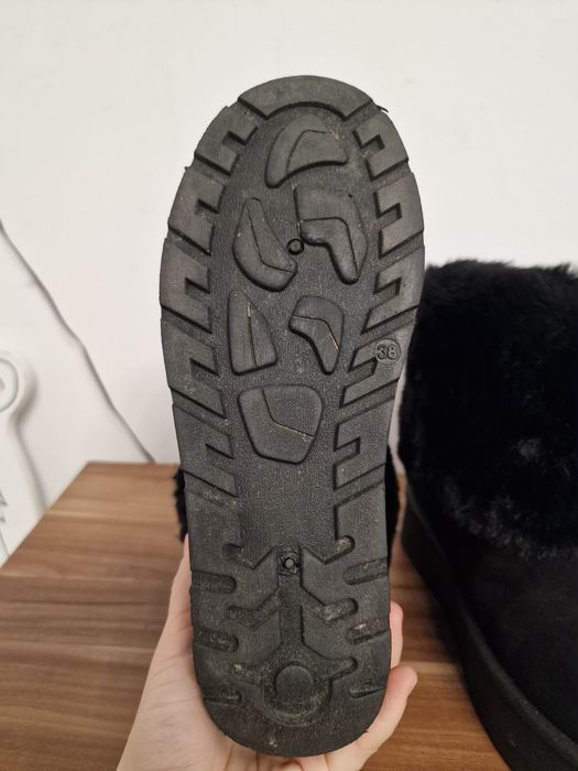 Ghete dama tip ugg negre