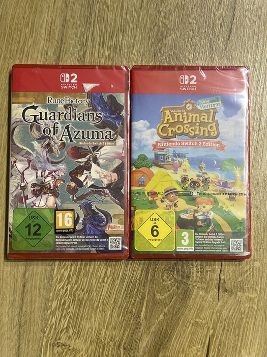 Animal Crossing si Guardians of Azuma , jocuri Nintendo Switch 2( noi)