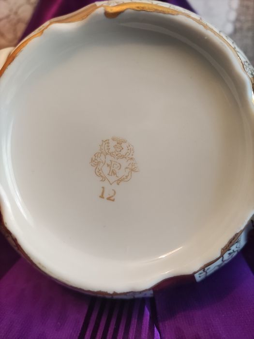 Чайник Золотая лента ГДР антикварный