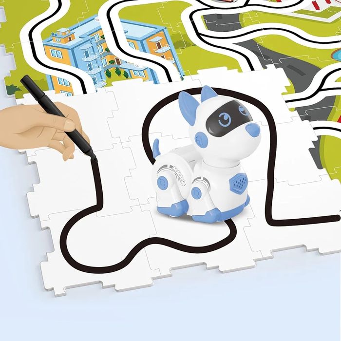 Hiitytin детский игровой набор-головоломка с транспортными средствами,