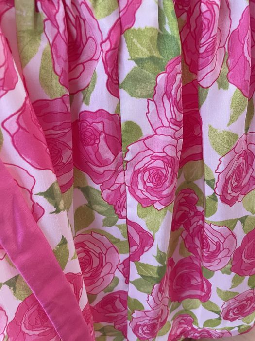 Rochita fetite 8-11 ani, model floral, vara