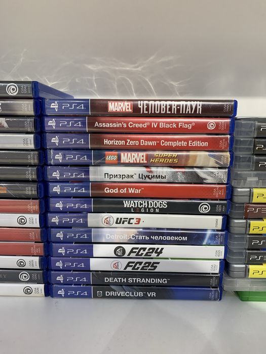 Не новые диски с гарантией для ps3/ps4/ps5