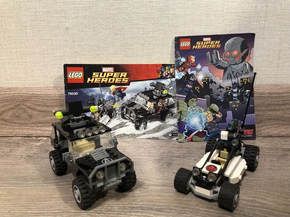 Наборы Lego Marvel.