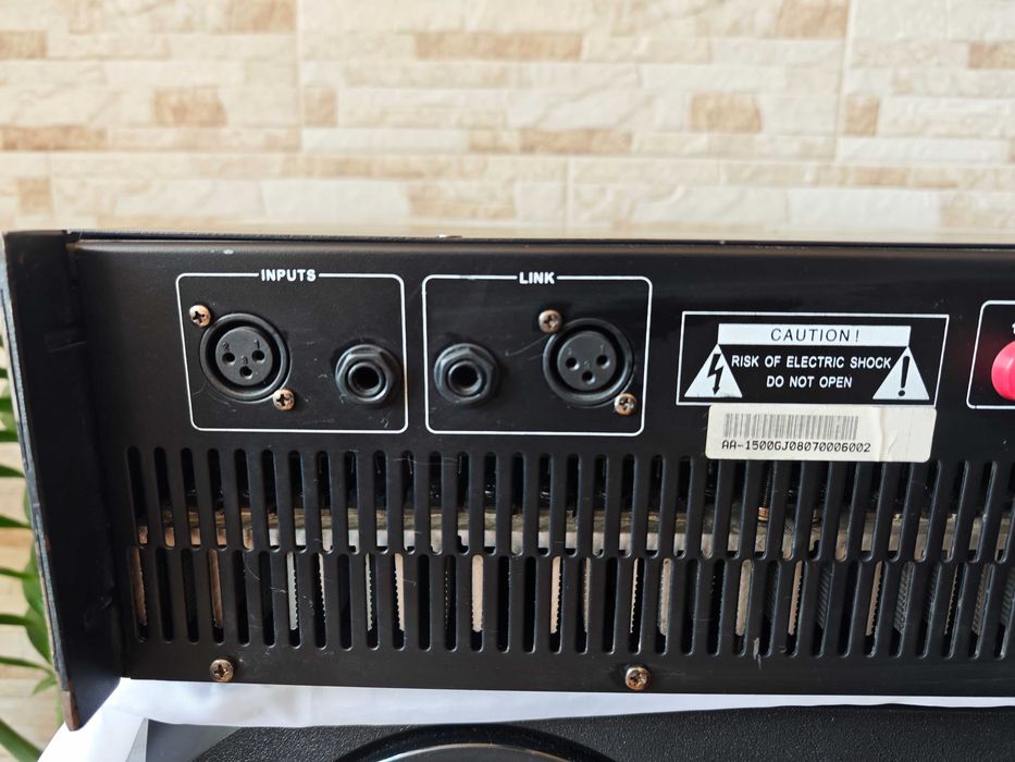 Усилвател за рак - едноканален 500W - с линия за 100V и 70V - PIP Audio AA-1500