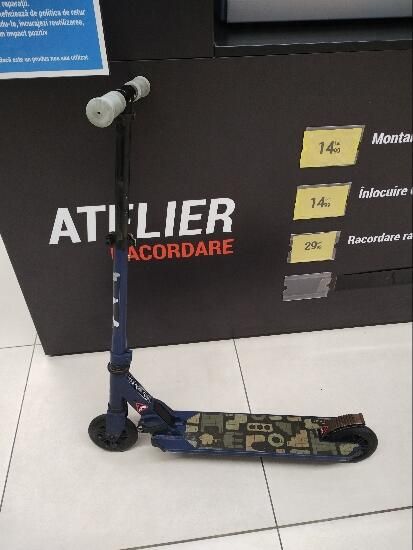 Trotinetă Mid1 Galaxy blue - produs resigilat - (SecondHand) Decathlon