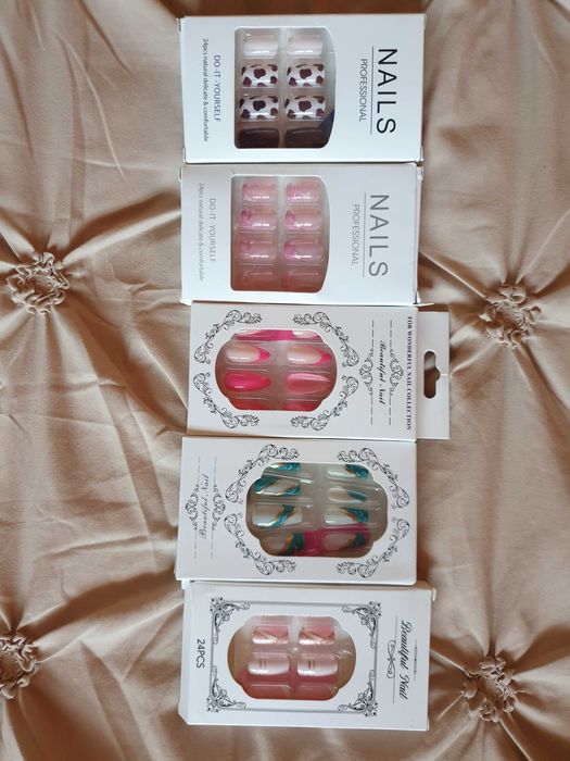 Set  nr 2 unghii false tips ieftin