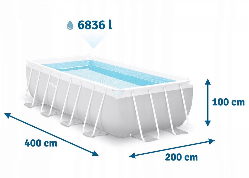 Basseyn Intex Bestway 400×200×100 cm skidka бассейн Bestway