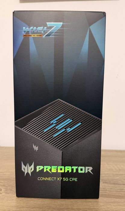 Router Gaming 5G CPE Acer Predator Connect X7 / Wi-Fi 7 / Internet Backup Dual WAN