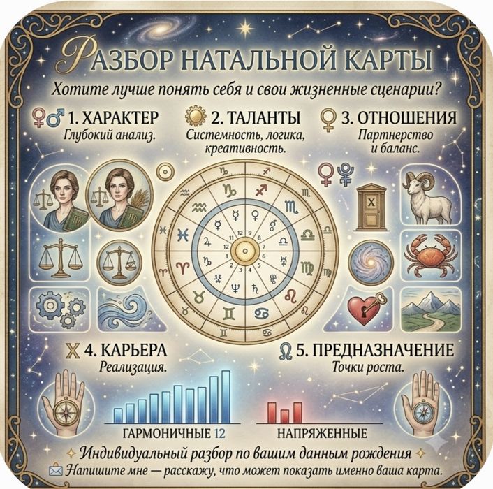 Астрологический разбор натальной карты