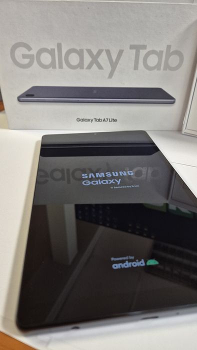 Samsung Galaxy Tab A7 Lite SM-T225 LTE 32GB Grey + ПОДАРЪК Оригинален калъф Samsung
