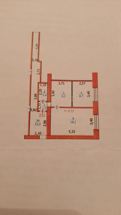 Продам 2х комнатную квартиру