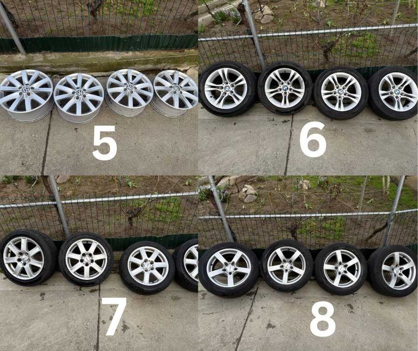 Jante + Cauciucuri 16 17 18 19 Inch / zoll VW , Seat , Audi , BMW