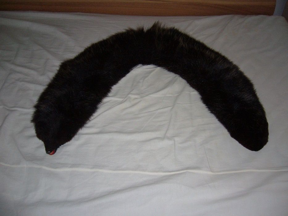 Яка от лисица/естесвен косъм