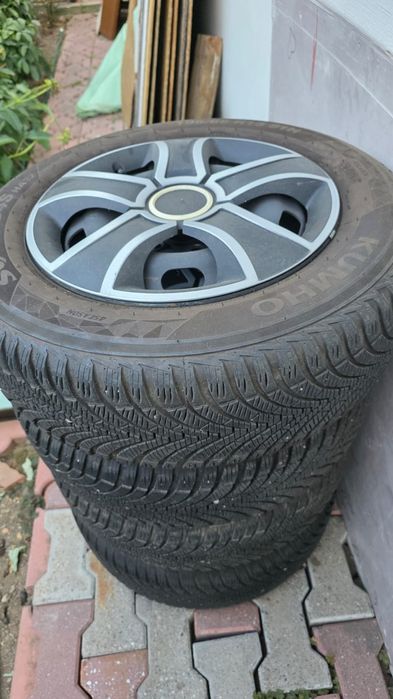 Set jante cu cauciuc