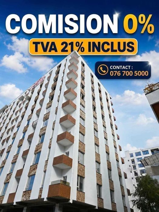Apartament 2 camere - CEL MAI BUN PRET - bvd MIHAI VITEAZUL- DEDEMAN - COMISION 0% - Finisat - 75.000 Euro