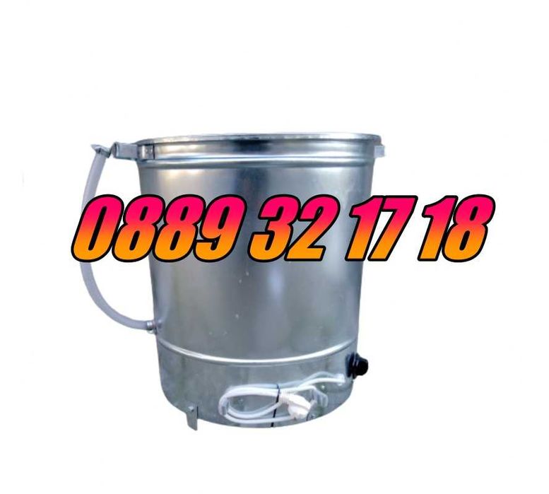 Електрически казан за варене на буркани 50 л 3kw + ГАРАНЦИЯ 24 МЕСЕЦА