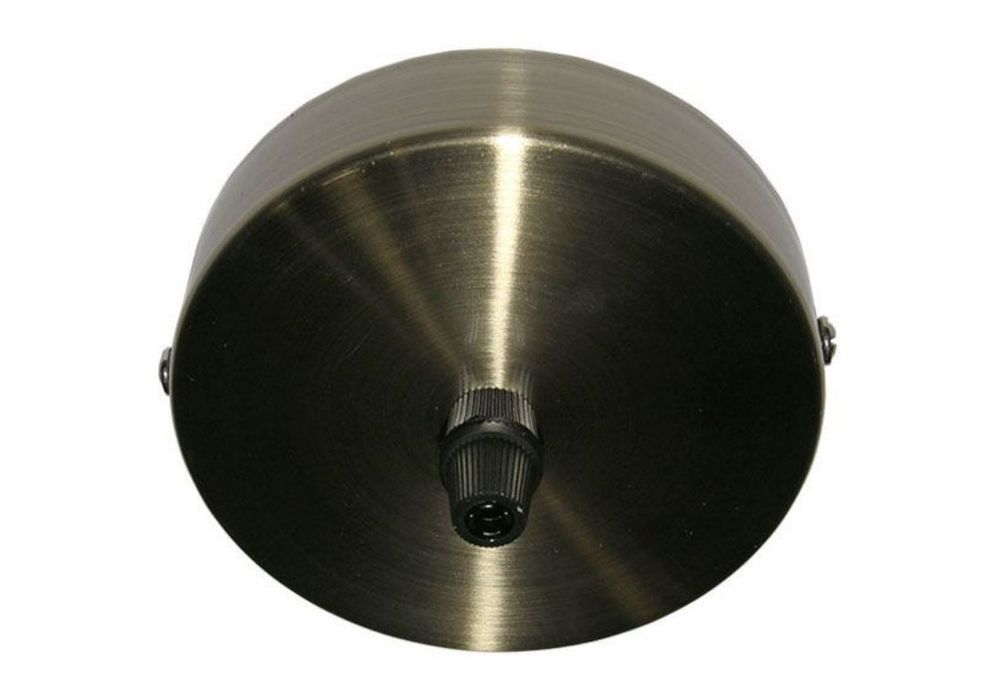 Baza din aluminiu pentru pendul, auriu rustic, Lumen