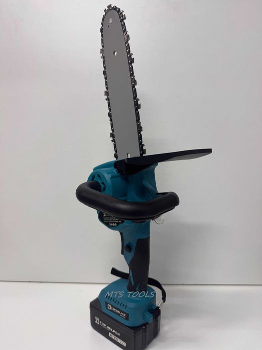 Mini drujba electrica cu acumulator Top Helper lama 12" 2 lanturi