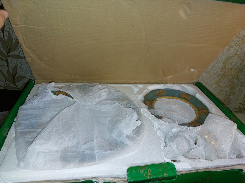 Чайный сервиз из декорированного чешского фарфора Epiag Мария Терезза