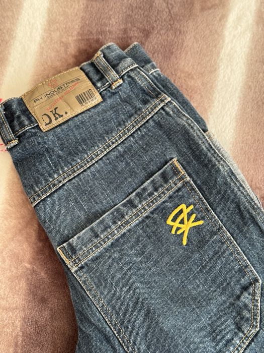 Широки сини дънки