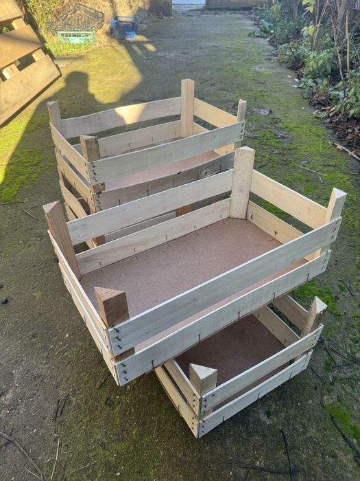 Дървени касетки продавам