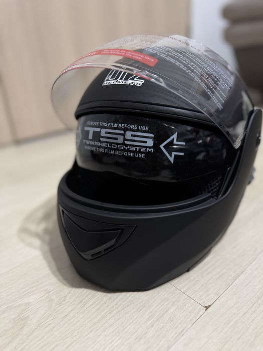 Casca Moto / Scuter cu Viziera si ochelari marimea S M L XL flip up